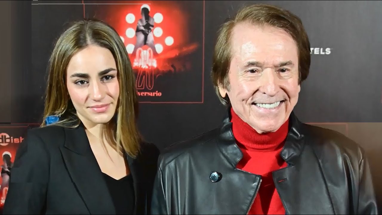 Raphael y su nieta Manuela en el concierto de Bisbal (Telemadrid, Hola). 07.03.2023 viva raphael com