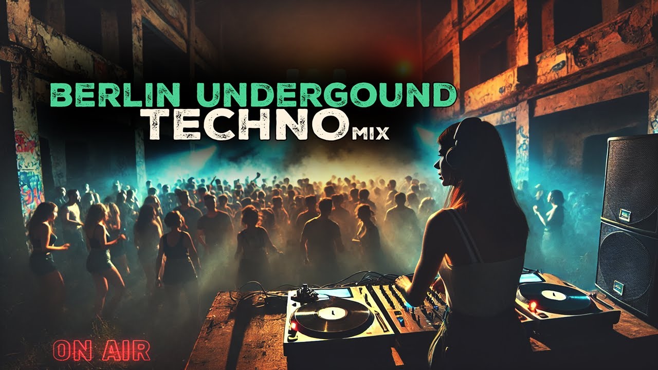Berlin Underground Techno DVS Vinyl Mix / Live Stream
