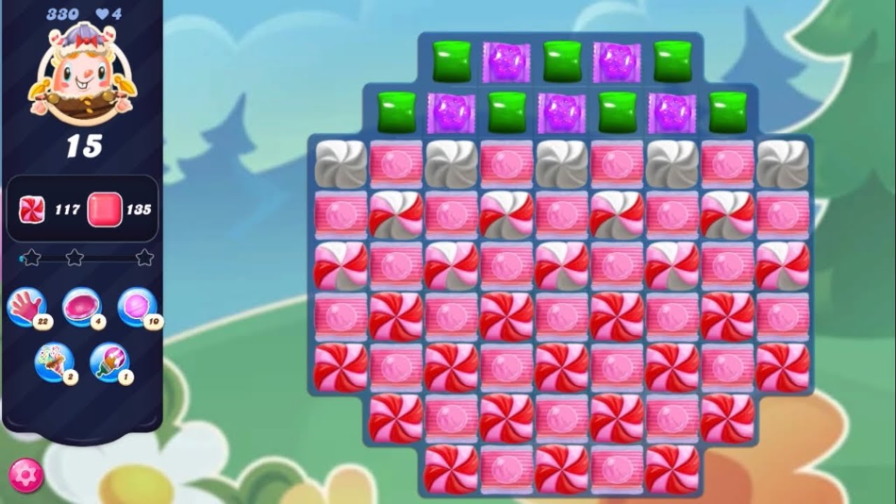 Candy Crush Saga Level 330 (NO BOOSTERS)