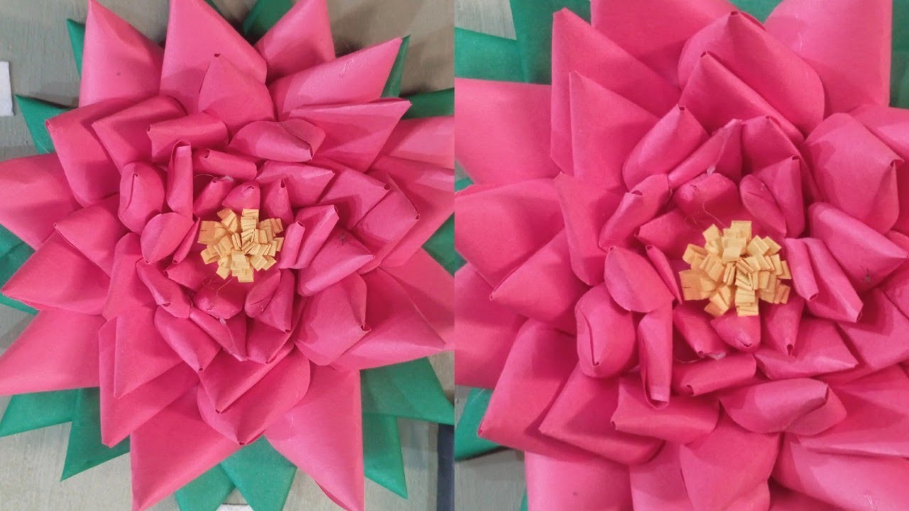 How to make wall hanging paper craft design| beautiful wall hanging paper craft design 