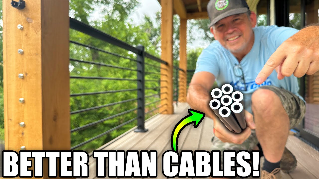 Is This the BEST Deck Railing System? Zero Maintenance, Super Durable & DIY Friendly!!