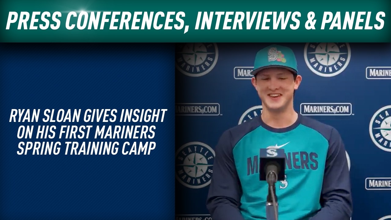 2026 Seattle Mariners Spring Training Media Session (Feb. 14): Ryan Sloan