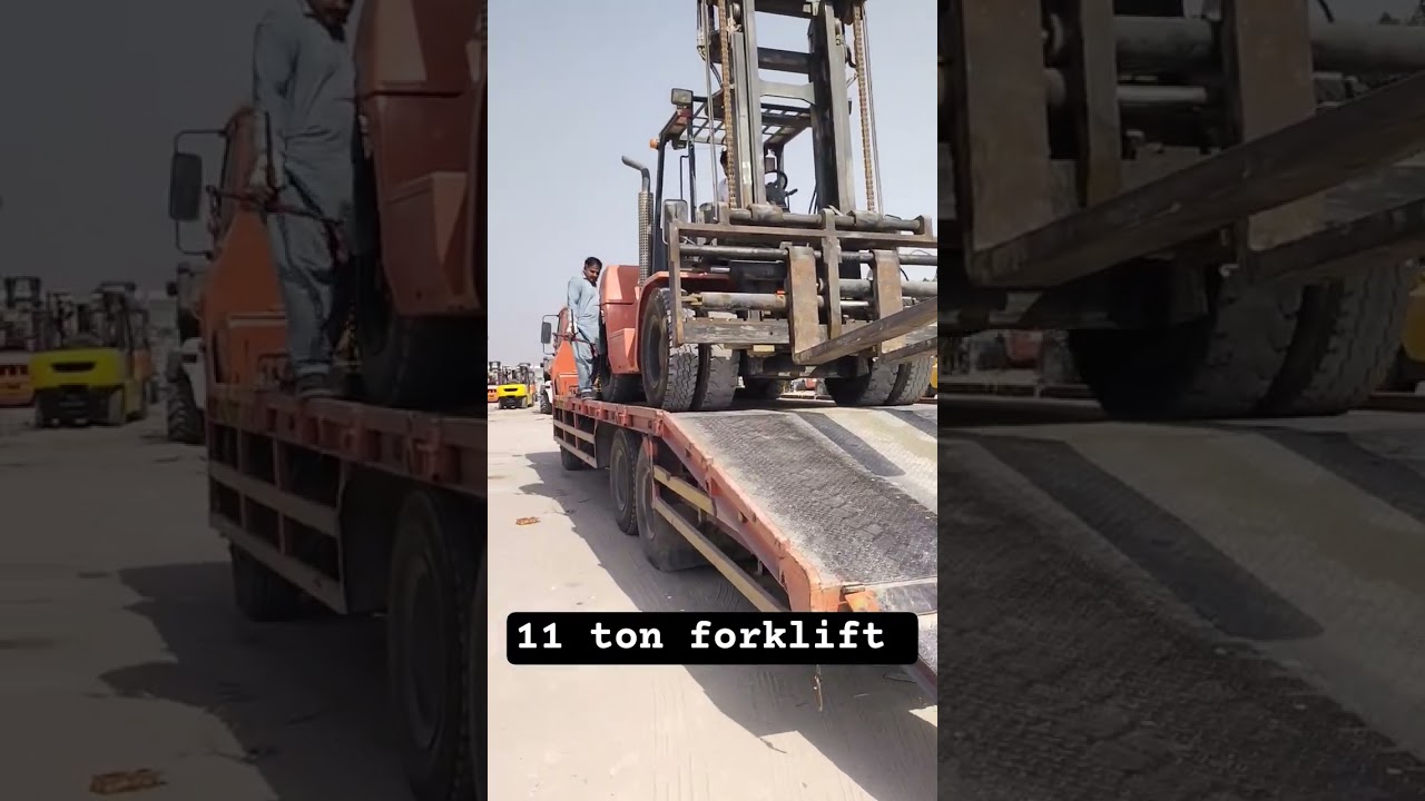 11 ton forklift #construction