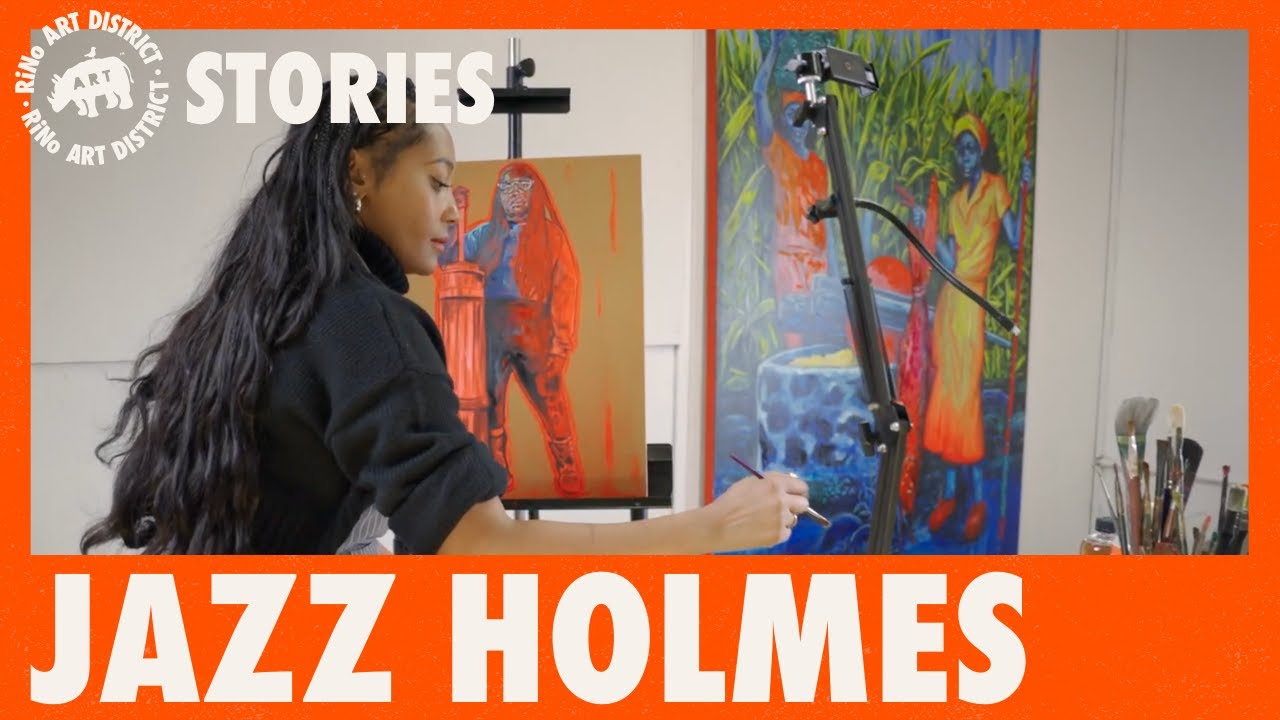 RiNo artist Jazz Holmes discusses the importance of celebrating Black artists 🎨