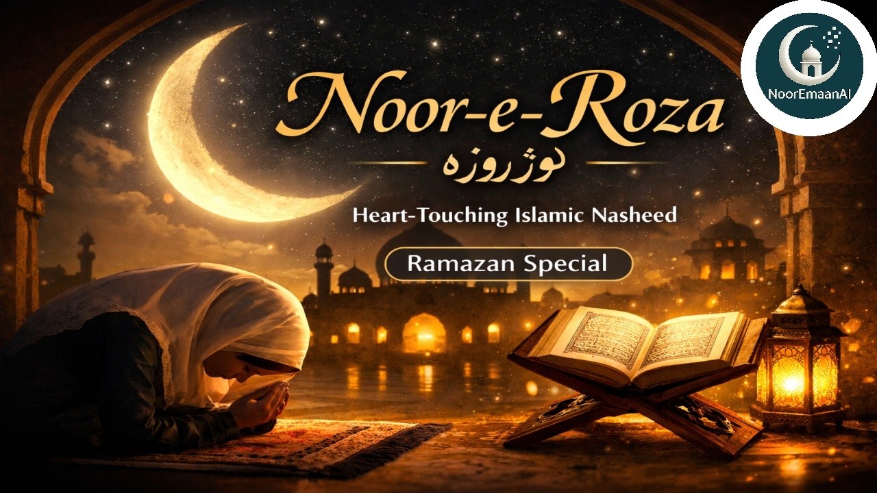 Noor e Roza (نورِ روزہ) &ndash; Ramazan Special | Heart Touching Islamic Nasheed | Noor Emaan AI