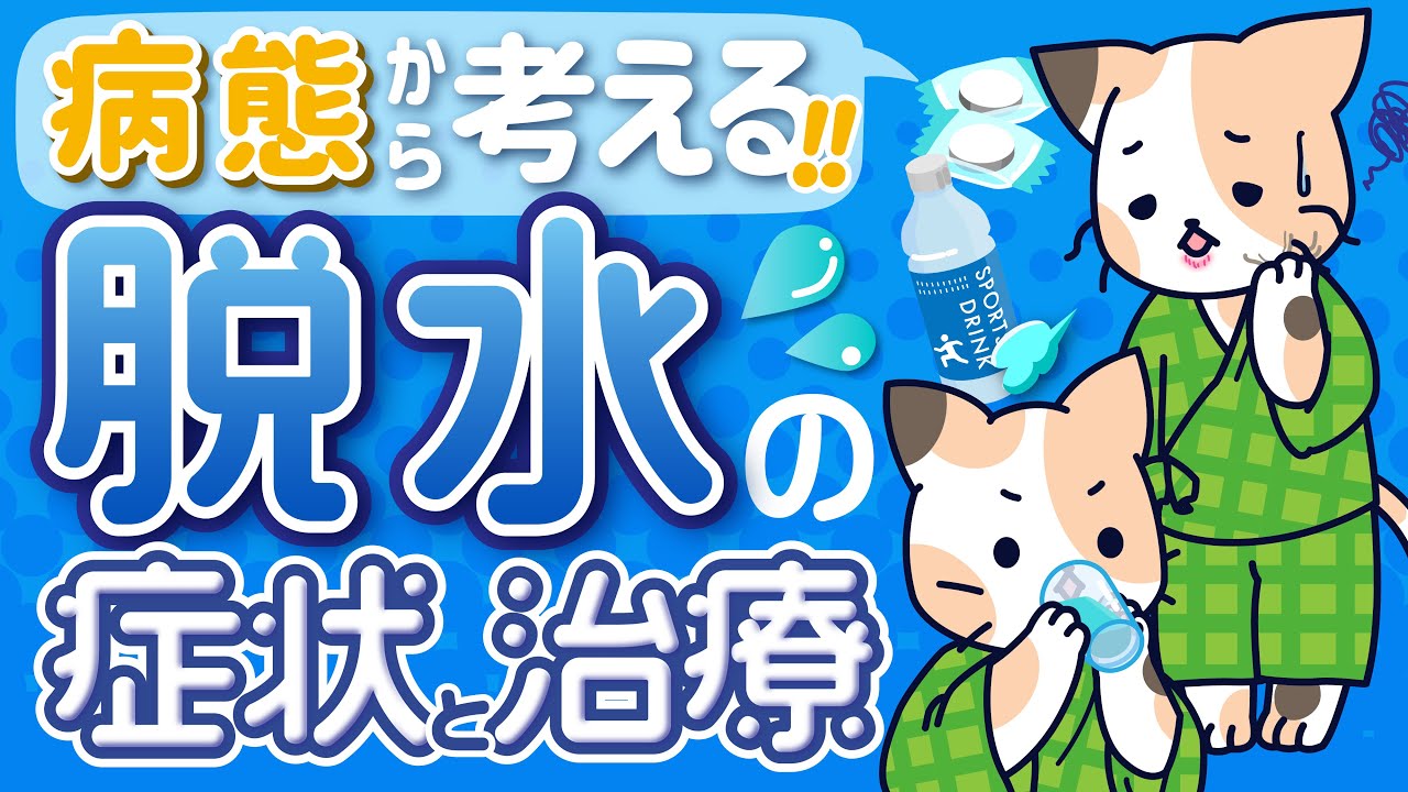 脱水の症状と治療　病態から考える！　～ツルゴール，血圧，尿量，口渇，悪心・嘔吐など～