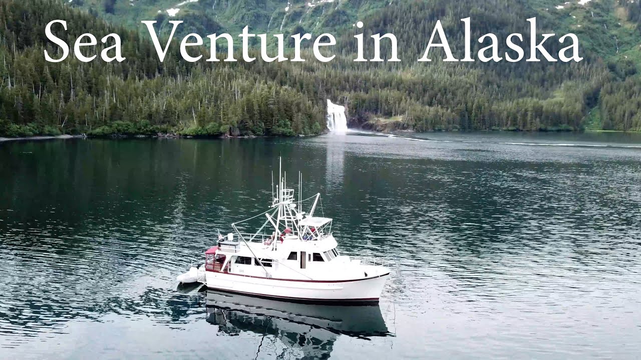 Cruising Prince William Sounds glaciers in Alaska in our home and trawler, Sea Venture.  EP 104