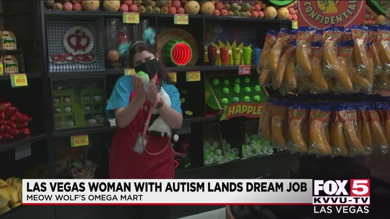 Las Vegas woman with Autism lands dream job