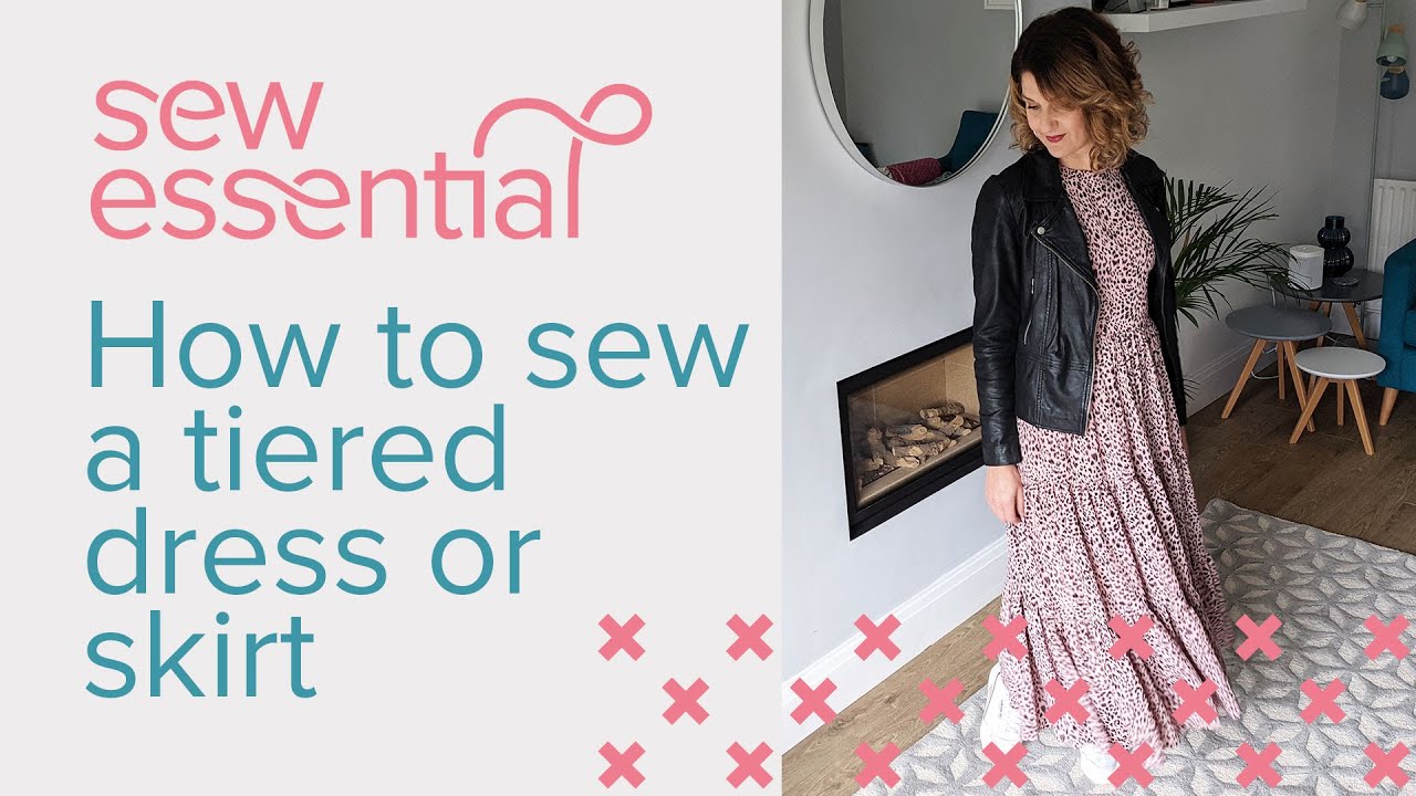 How to Sew a Tiered Dress or Skirt