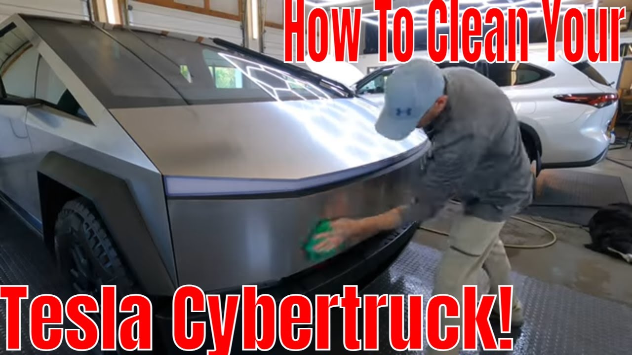 How To PROPERLY Clean, Prep, Protect Your Tesla Cybertruck. Step By Step Tutorial.