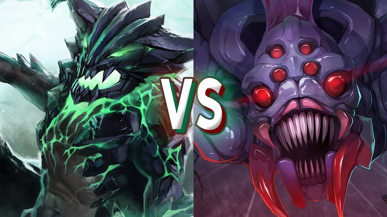 Broodmother - Mid lane vs. OD! [Dota 2 Gameplay] 7.36b