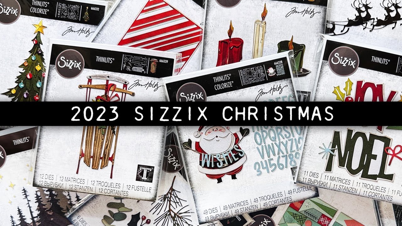 Tim Holtz Sizzix Christmas (2023)