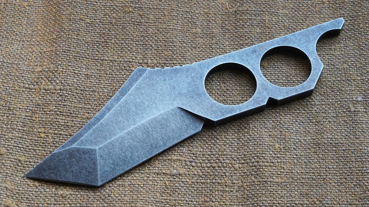 Knife Making - Finger Hole Knife
