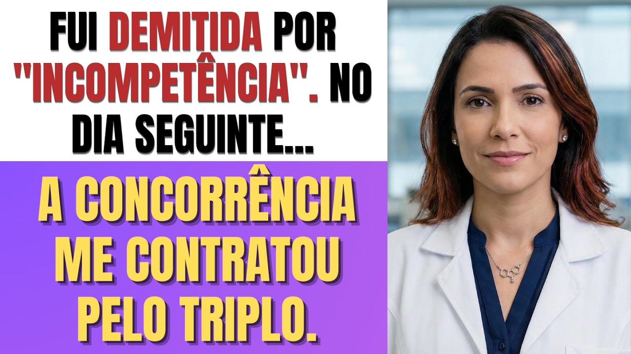 Fui demitida por 