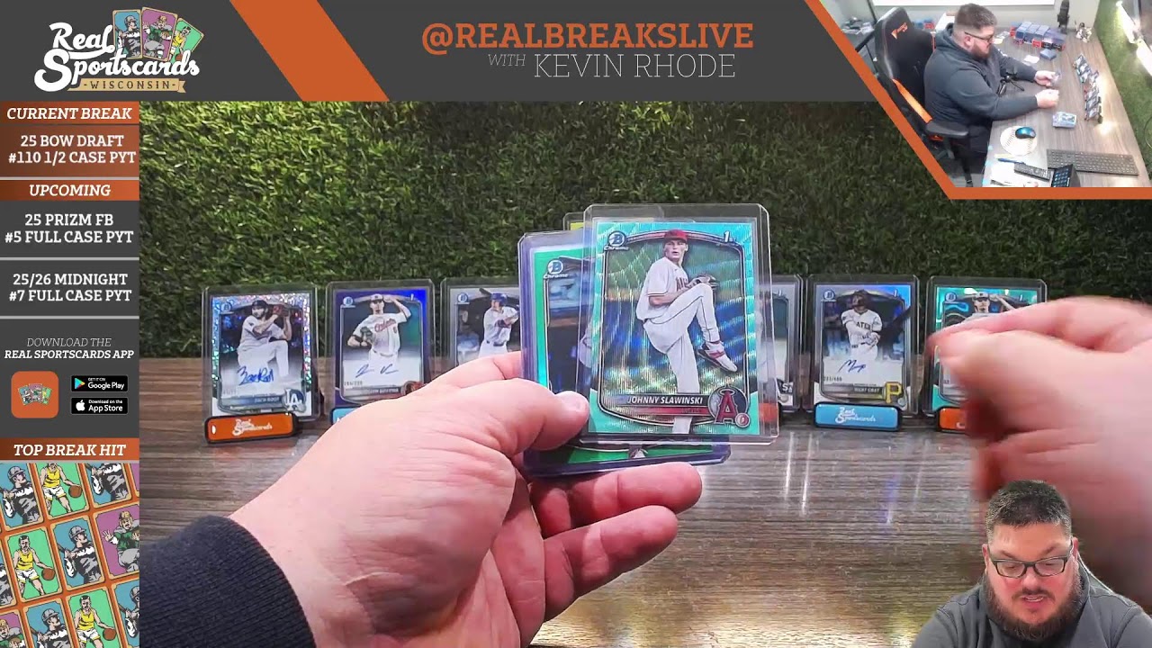 2025 Bowman Draft #110 Hobby HALF CASE Pick Your Team (2/2/26)