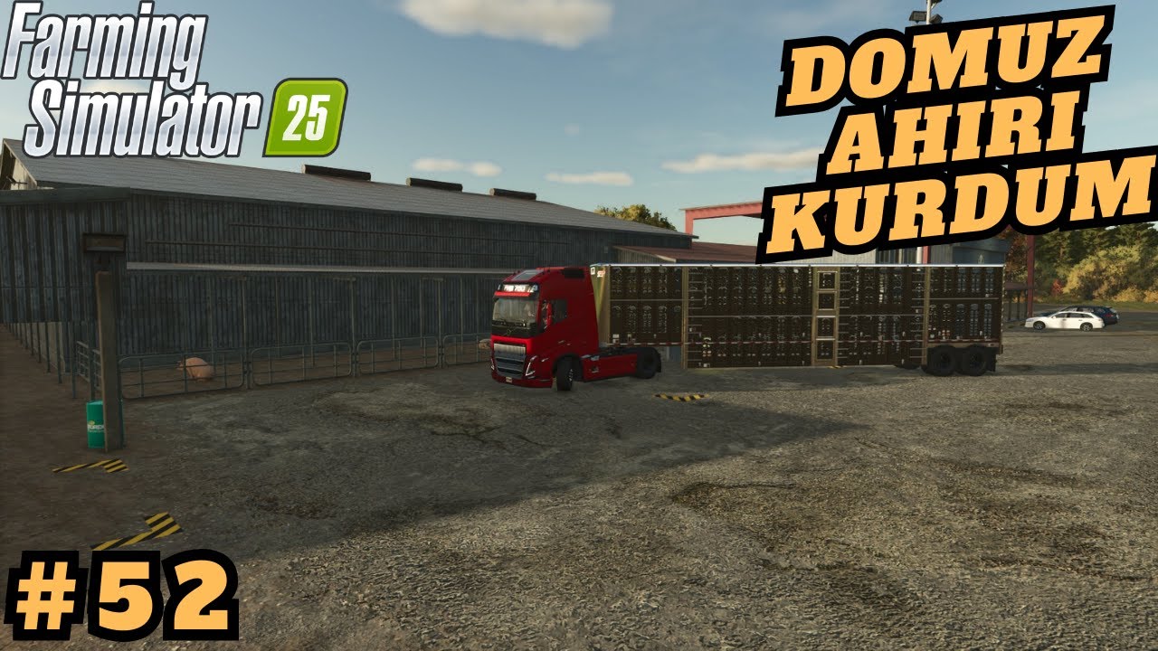 DOMUZ AHIRI KURDUM #52 // FARMING SIMULATOR 25