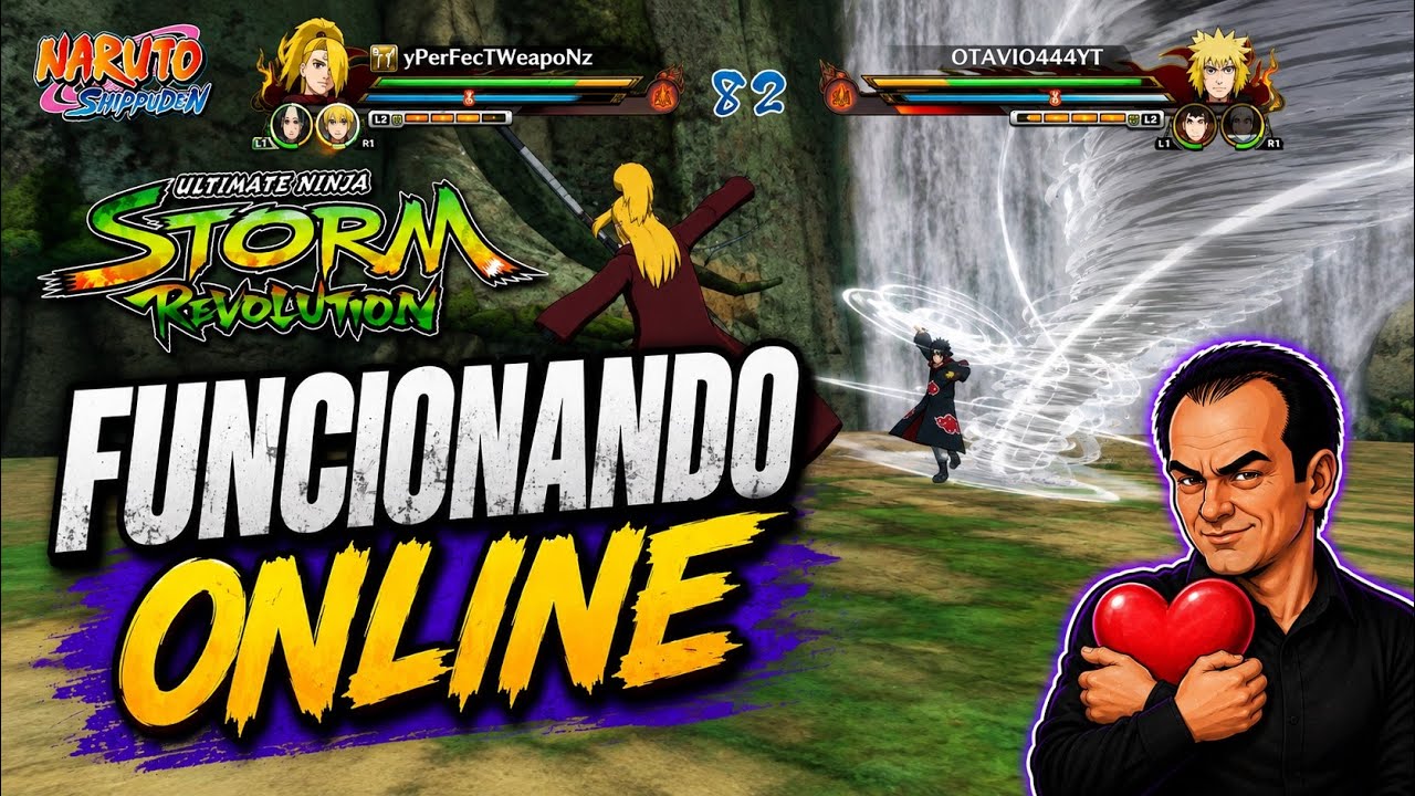 ⚡ NARUTO STORM REVOLUTION ONLINE AINDA VIVO EM 2026 (PS3)