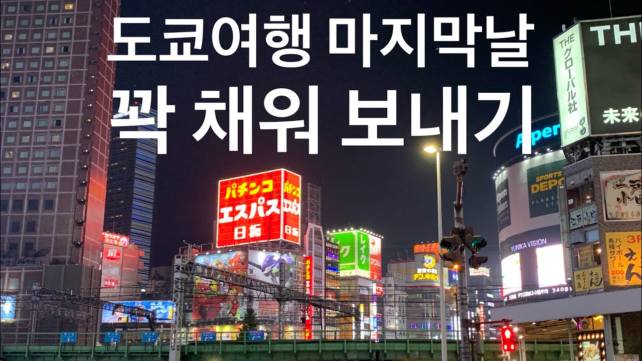 [도쿄, 2일차] 내일 집에 가야한다면 무엇을 하면 좋을까?