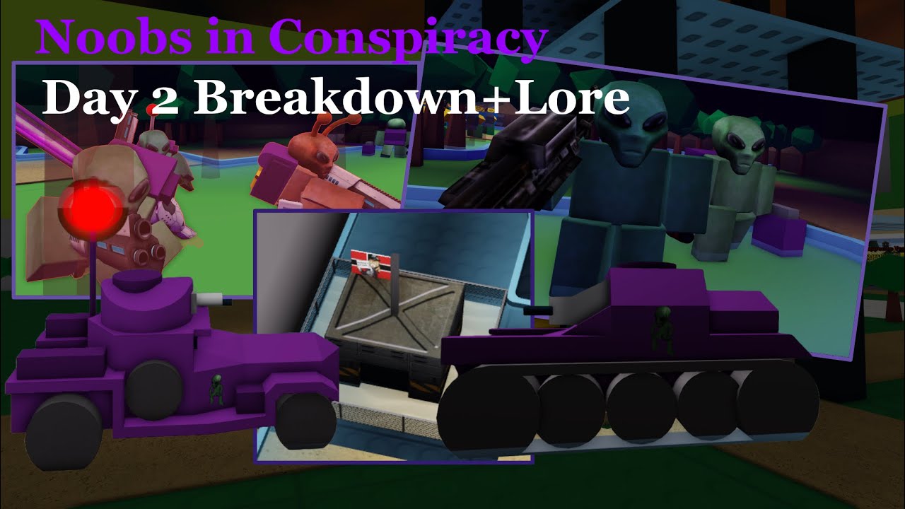 Noobs in Conspiracy Day 2 Breakdown + Lore | Noobs in Combat/Conspiracy
