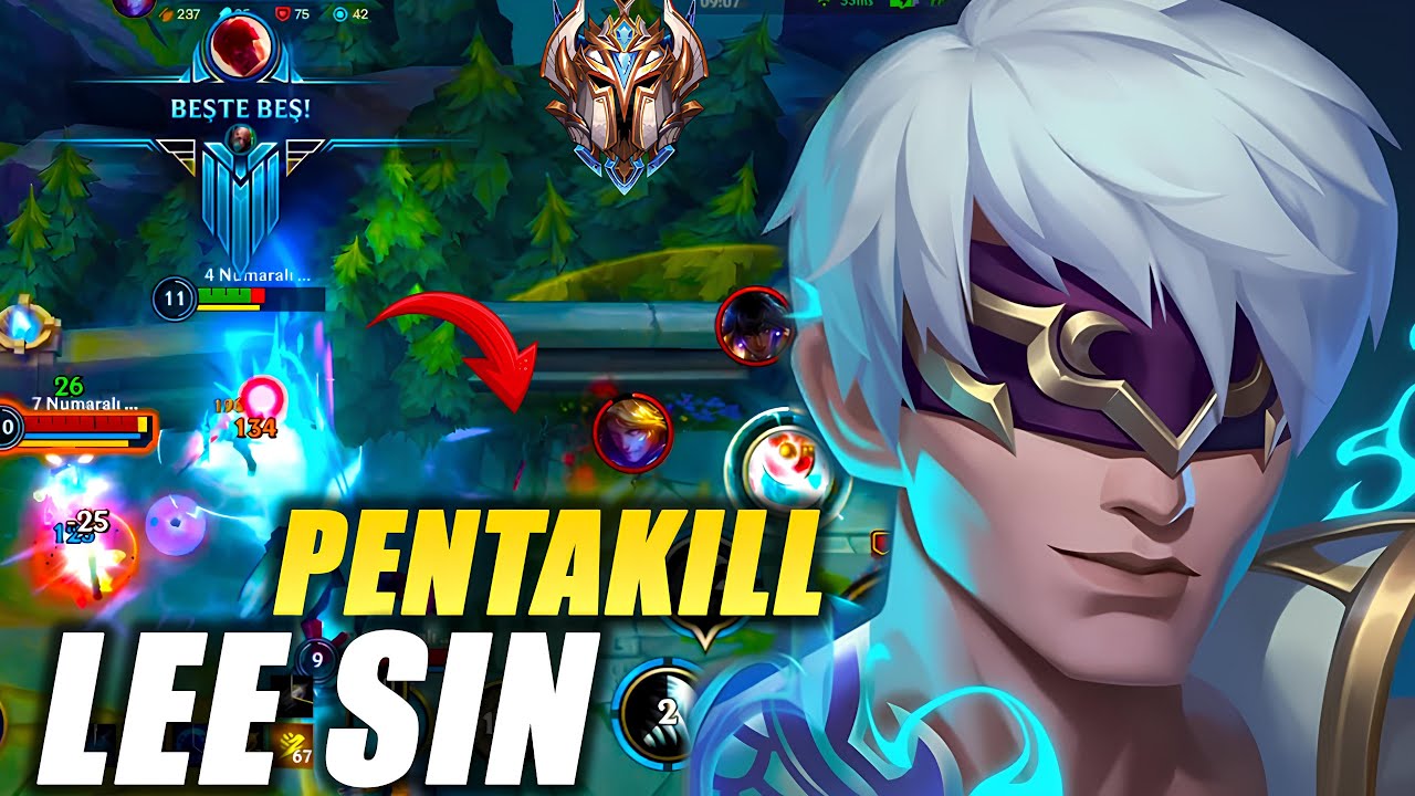 MONTAGE TADINDA EFSANE PENTA LEE SIN JUNGLE WILD RIFT CHALLENGER
