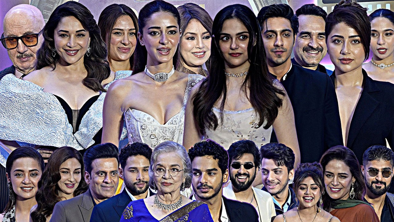 UNCUT - Ananya, Aneet- Ahaan, Madhuri, Mahima Choudhary Arrives At News18 Showsha Reel Awards 2026