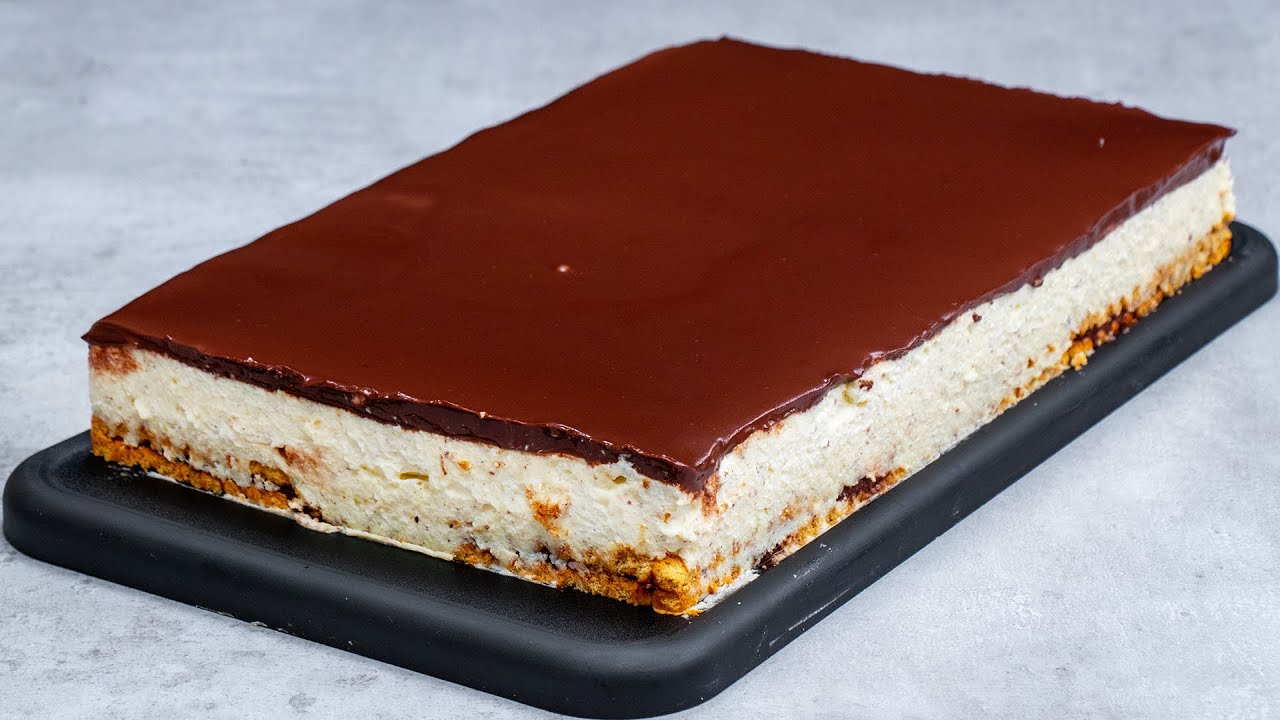 Nie tylko dzieciaki będą dowolne! Delikatne ciasto bez pieczenia kinder bueno! | Cookrate - Polska