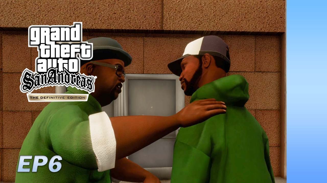 ទៅបាញ់គ្នាជាមួយ Big smoke | GTA San Andreas: The Definitive Edition EP6