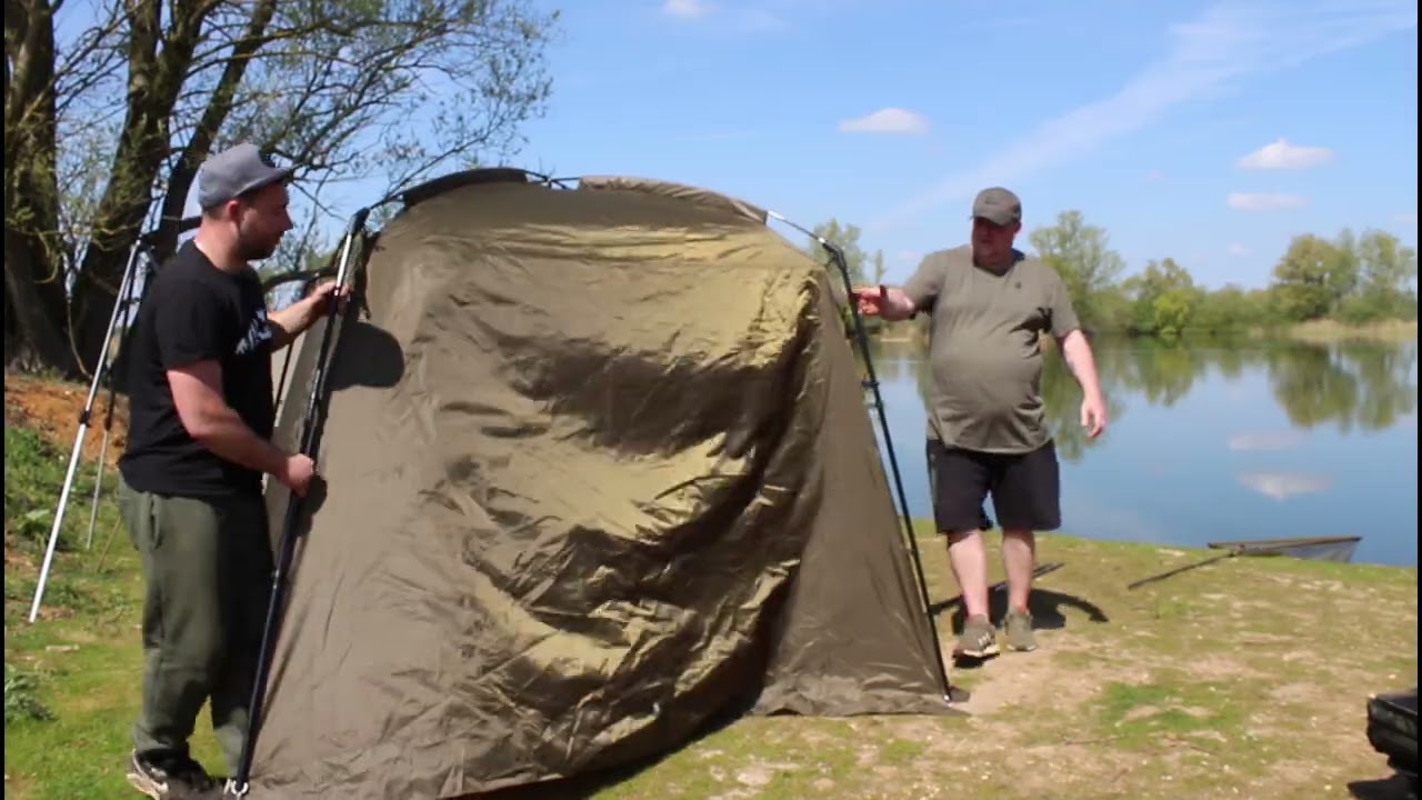 carp fishing, Ep 22 Avid screen house compact