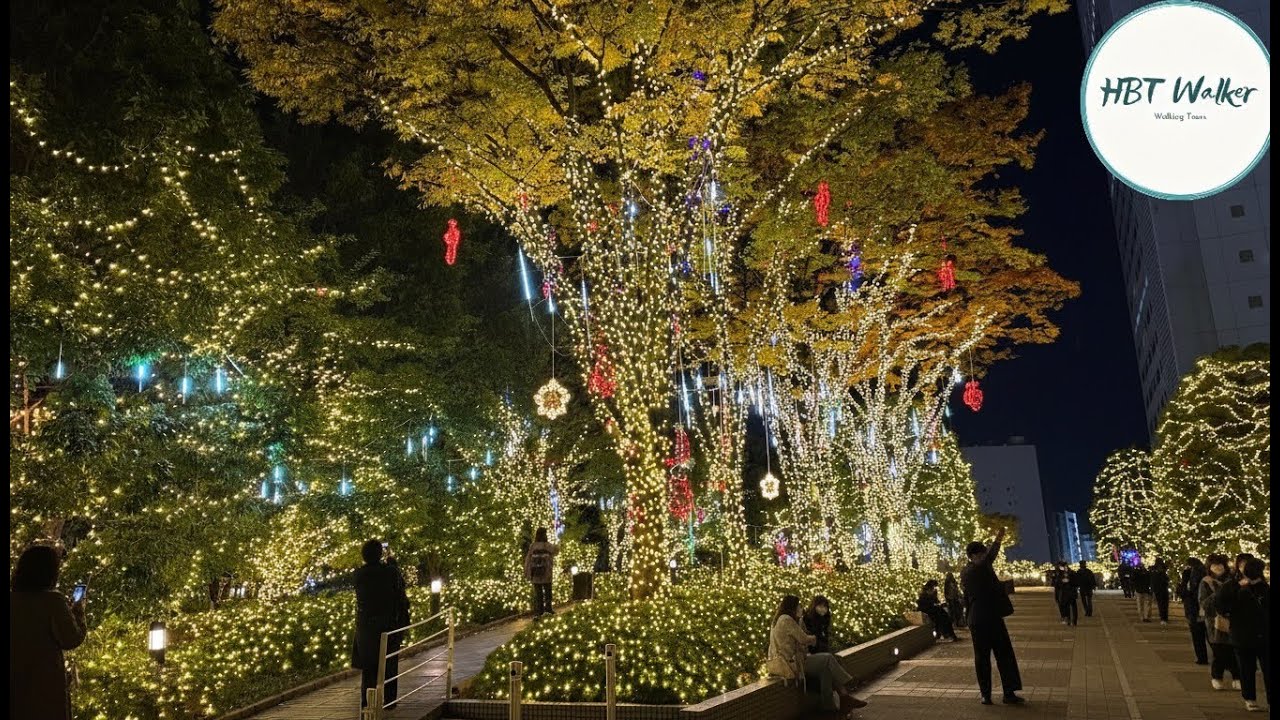 Tokyo Christmas Lights 2025: Shinjuku South Exit Illumination Walk – Minami Rumi [4K/HDR]
