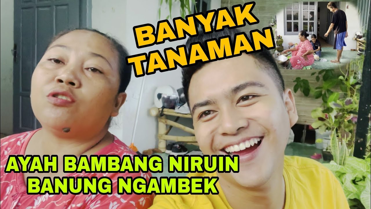 BANUNG KALAU LAGI MUTUNG ATAU NGAMBEK //SUWASANA RUMAH BANUNG GOMEZ//