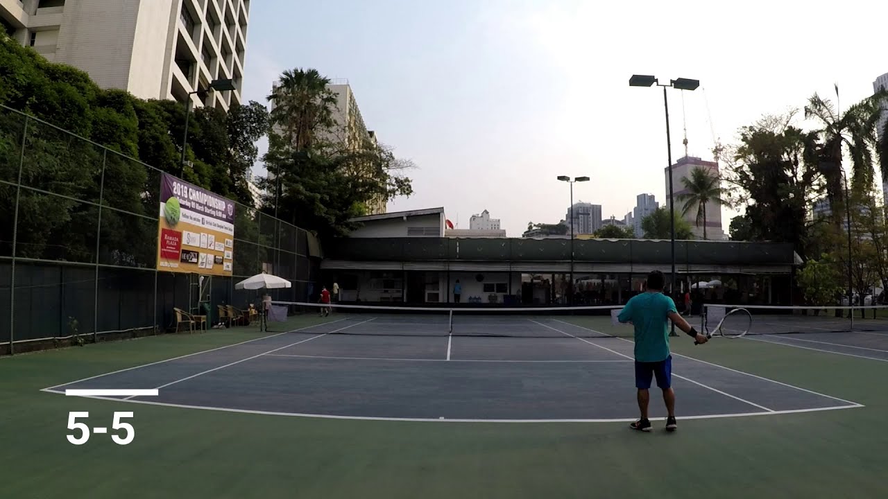 Universal Tennis Rating 9 Gary vs Jim Jan 2019