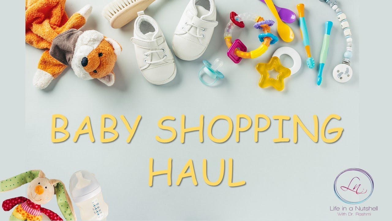 NEWBORN BABY SHOPPING HAUL | Firstcry Amazon Flipkart baby shopping |