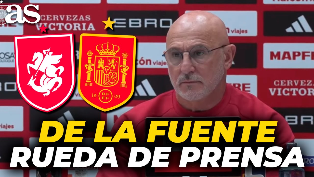 LUIS DE LA FUENTE, rueda de prensa COMPLETA previa al GEORGIA - ESPA&Ntilde;A
