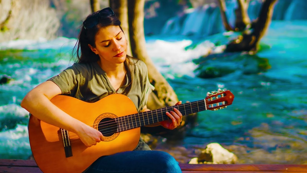Gentle Relaxing Guitar Music 🌷 Soft Music For The Soul