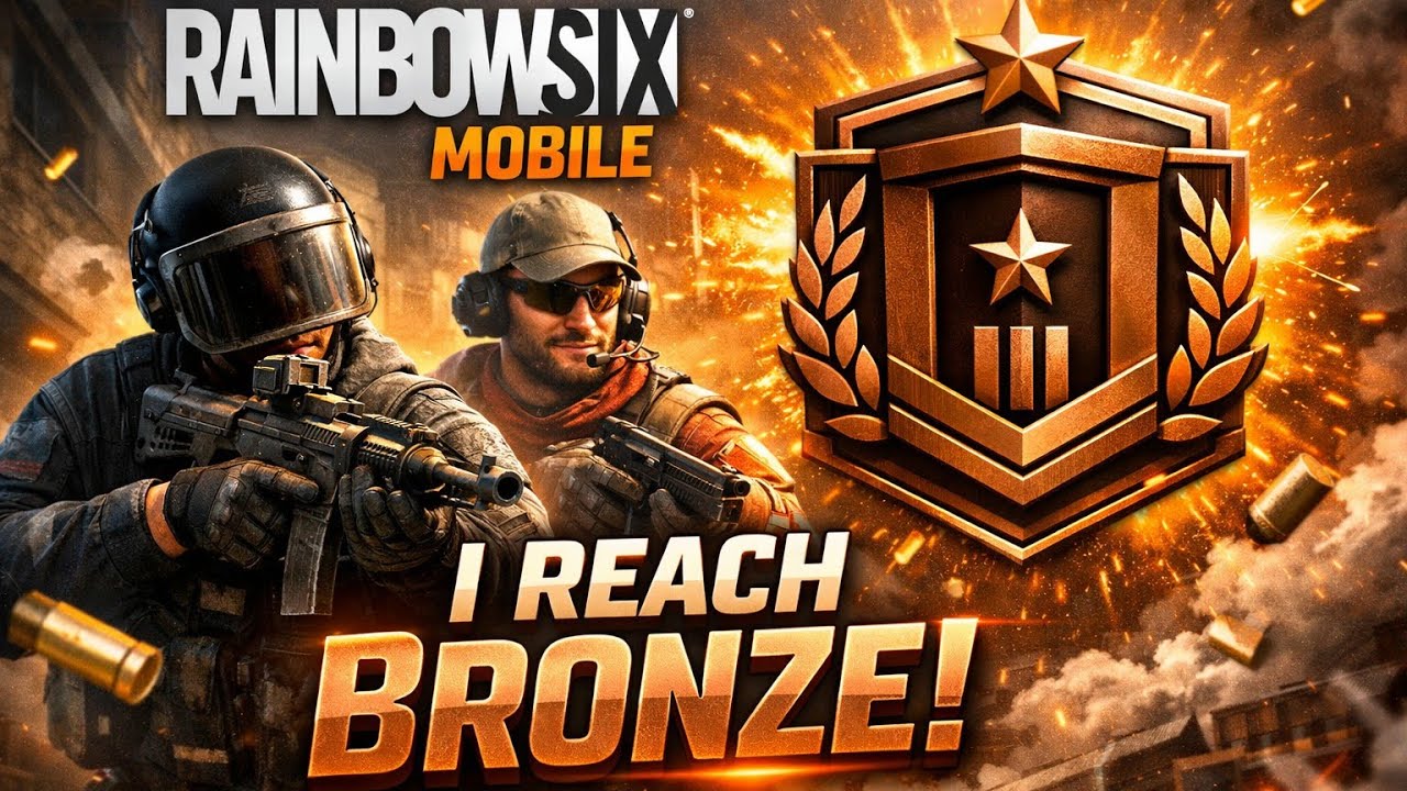 BRONZE REACHED! Time to Clim Higher | Rainbow 6 Mobile Live