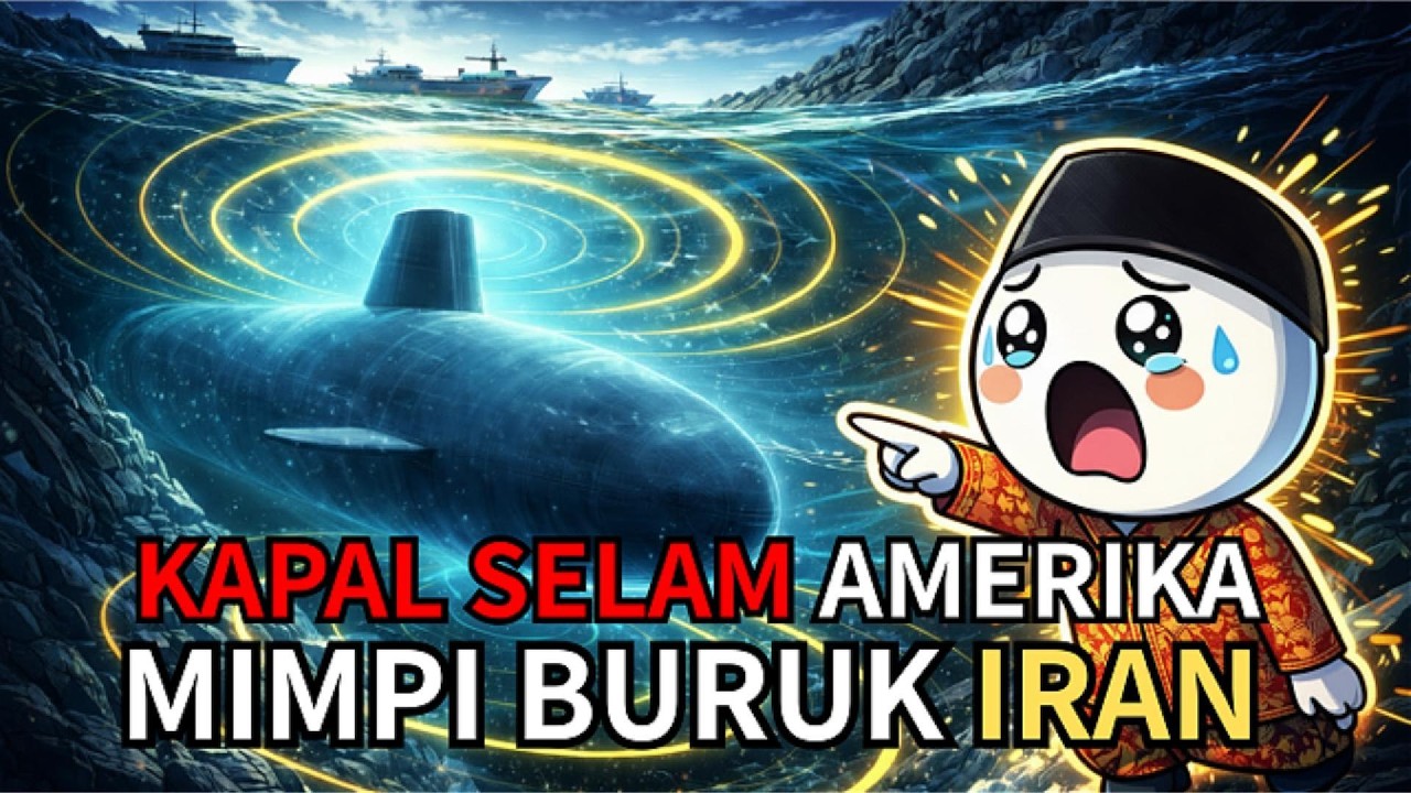Hantu di Teluk Persia: Kenapa Kapal Selam Nuklir AS Tak Terdeteksi Sonar Iran?