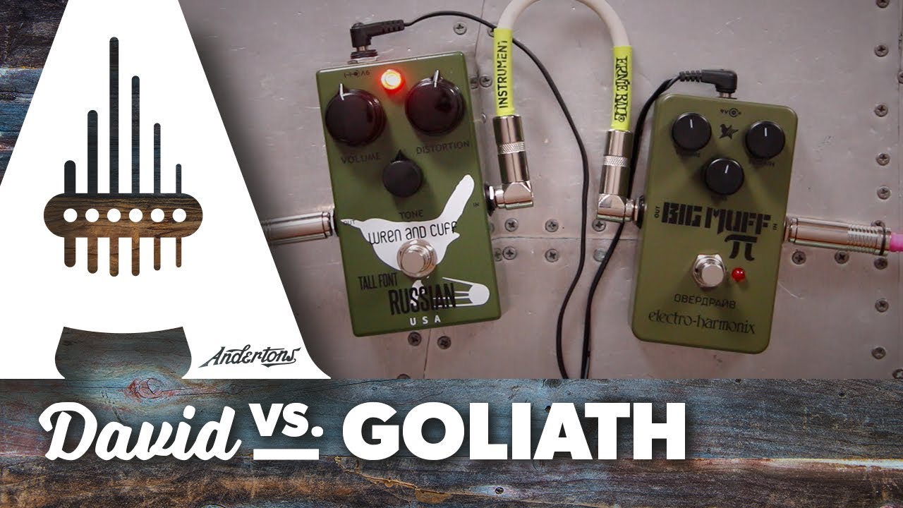 Wren & Cuff Tall Font Russian vs Electro-Harmonix Green Russian Big Muff