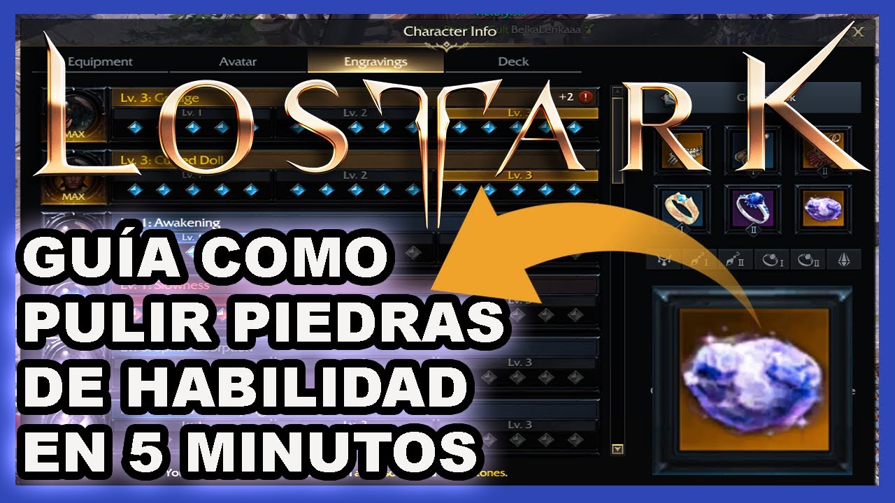 Como Pulir Piedras en Lost Ark Guía Rápida y Fácil