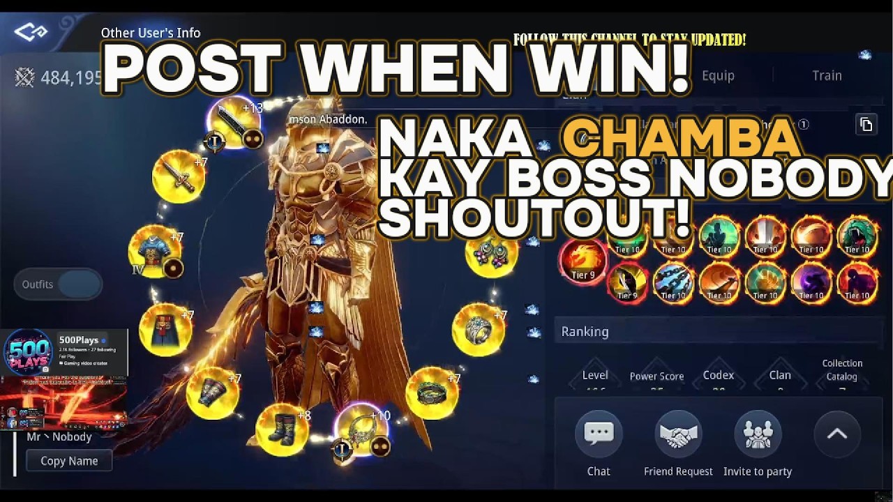 MIR4 PVP: CHAMBA MOVES