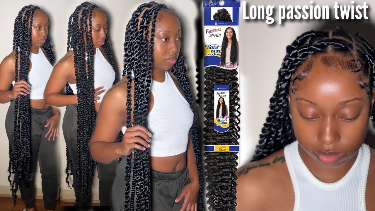 Extra Long jumbo Passion Twist. Freetress hair