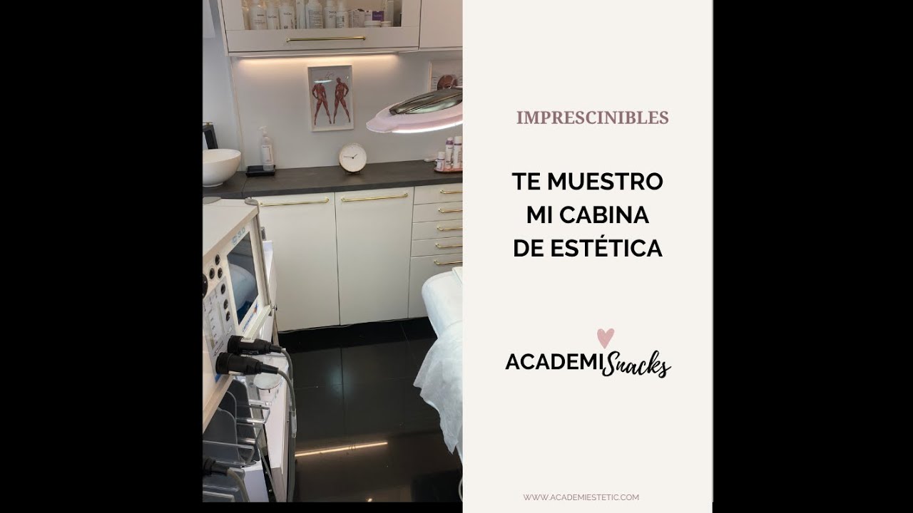 Imprescindibles o básicos en mi cabina de estética.