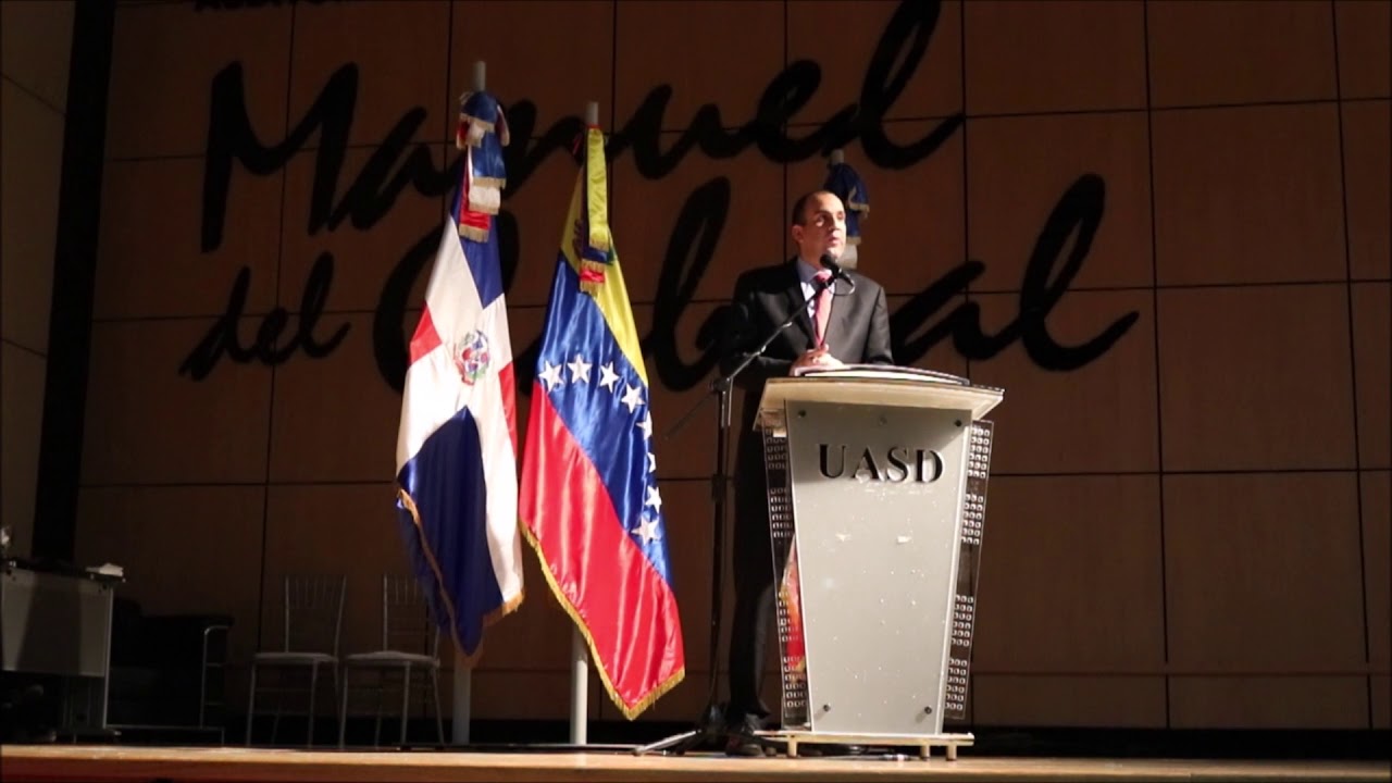 17OCT2018 Intervenci&oacute;n Larry Devoe en Conferencia por Aniversario de UASD