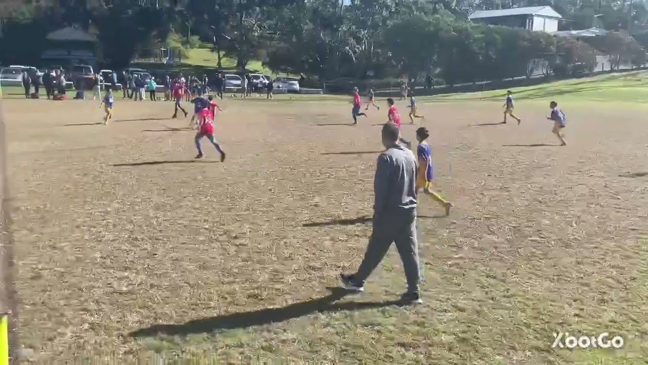 U12 Div 3 North Ryde Vanguard vs Normanhurst Eagles FC - first half 19 July  