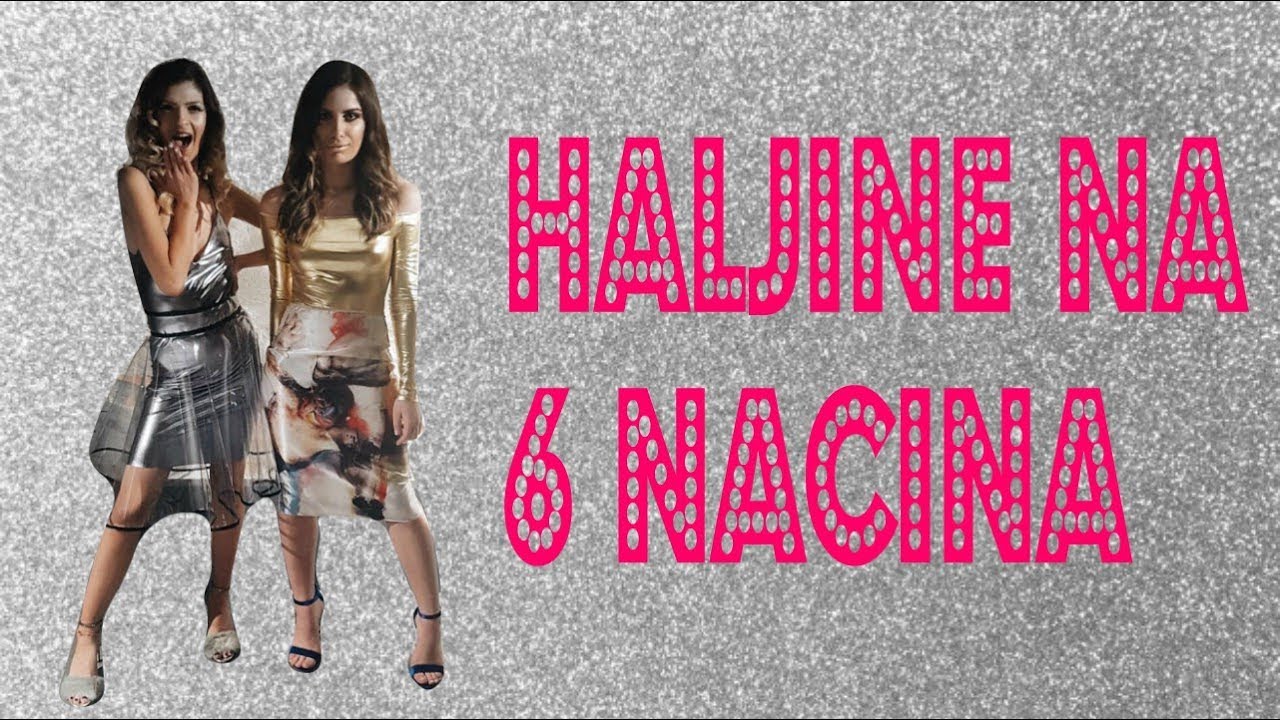 KAKO OBUĆI HALJINU NA 6 NAČINA! | Una & Kiki