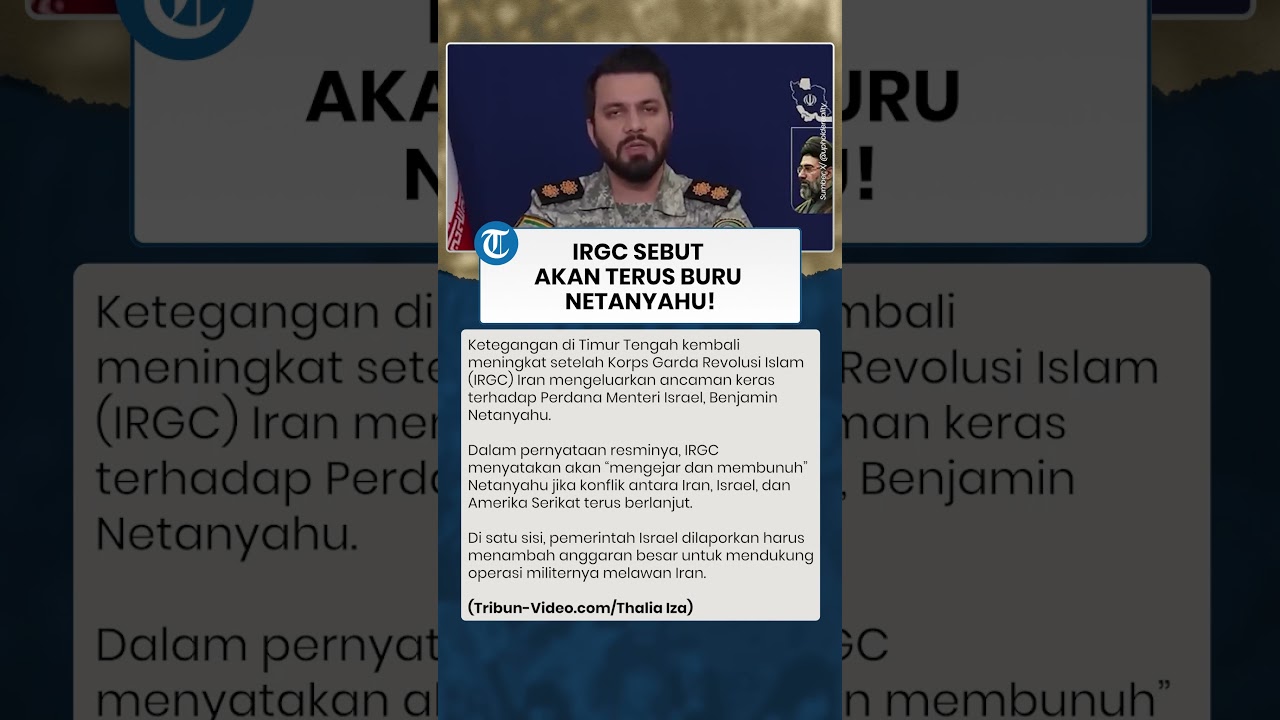 IRGC Bersumpah Buru Benjamin Netanyahu, Israel Siapkan Rp14 T untuk Tangkis Serangan Iran!