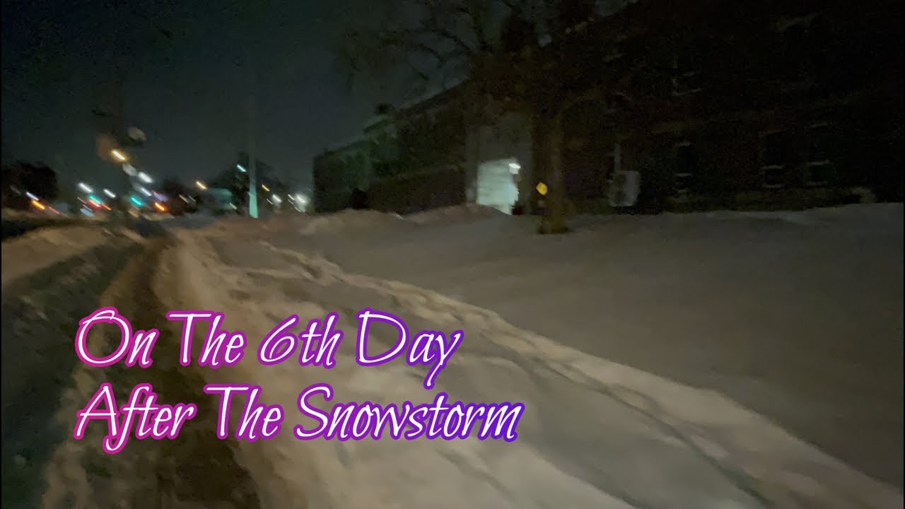 Zach’s Diary is live! How to clear up the snow banks
