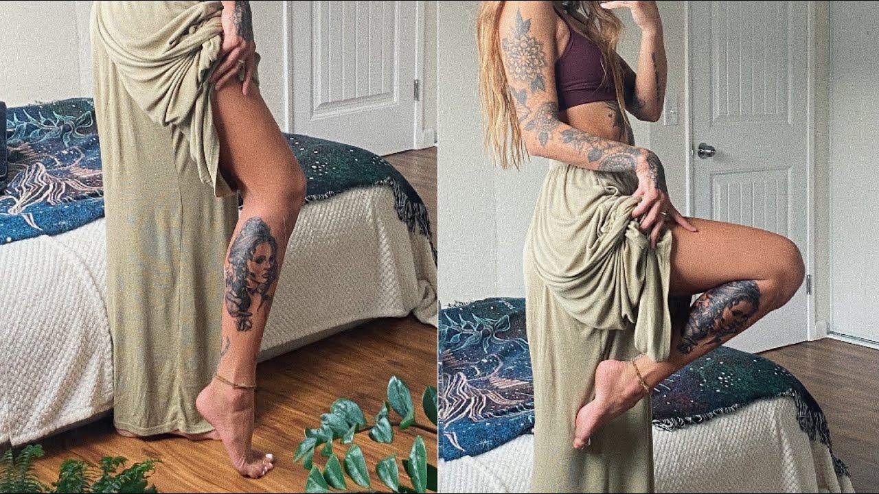 getting my leg tattooed: during & after, pain + tips