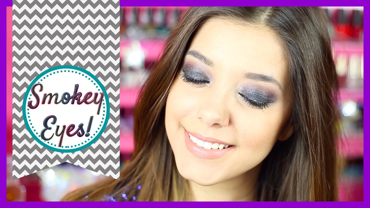 TRUCCO per CAPODANNO: smokey eyes viola e nero! | MagicoTrucco
