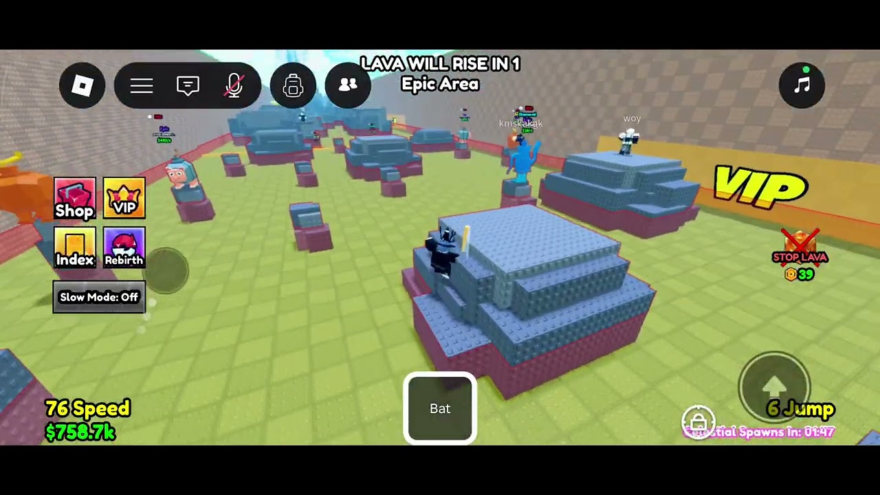 Survive lava for brainrot, game baru apa ini