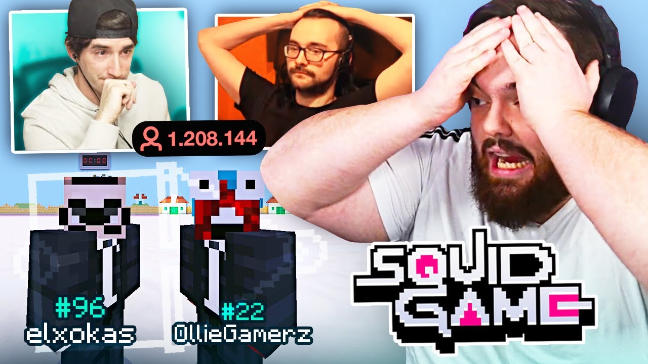 EL DÍA FINAL DEL JUEGO DEL CALAMAR EN MINECRAFT